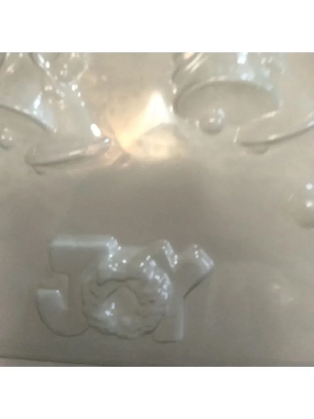 Christmas Candy Mold chocolate Santa Joy Bells Elf Sledding Model 88